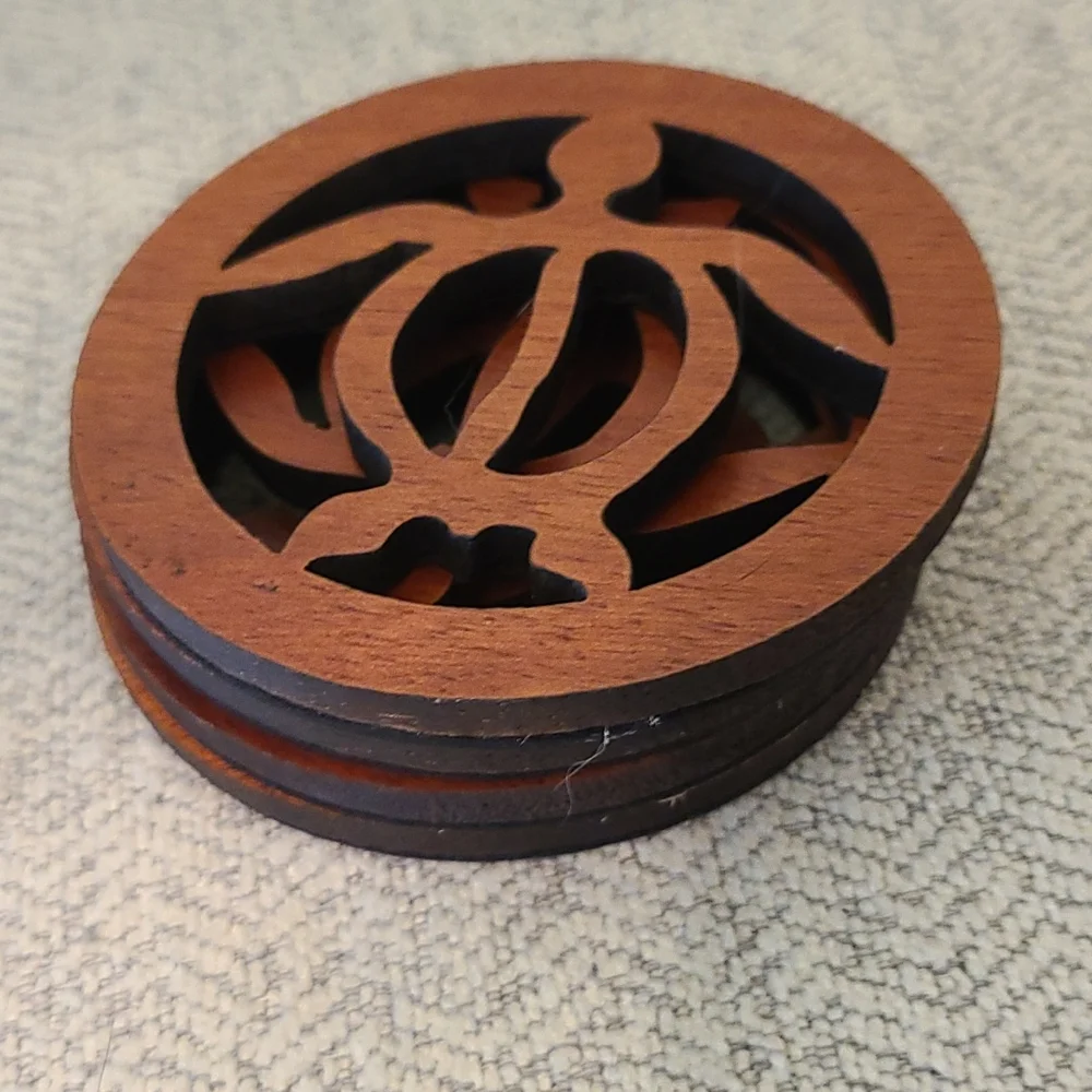 4 Turtle Coasters - Picture 4 of 4